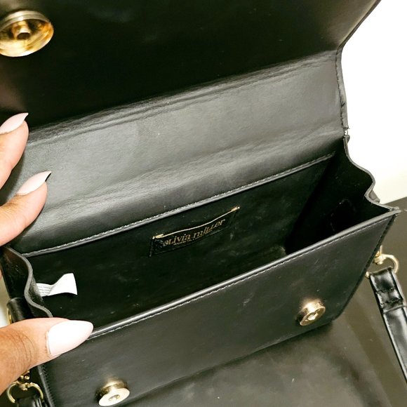 Black Crossbody Purse - Picture 2 of 5